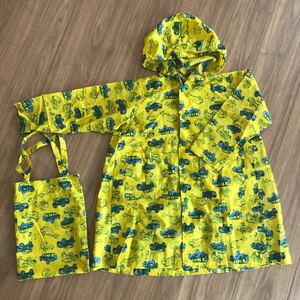 キッズ レインコート カッパ 雨具★kids foret Mサイズ（110cm）