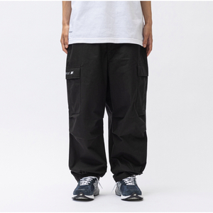 WTAPS 23AW MILT9602 / TROUSERS / NYCO. RIPSTOP Lサイズ BLACK