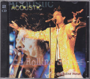 CD The Rolling Stones - Acoustic - 2 листов комплект Recorded Live On Tour 95 Press запись low кольцо Stone zTYN 001/02