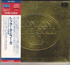 ゴールドCD ハーフォード / バッハ : トッカータとフーガ - F45L-29523 帯付き PURE GOLD