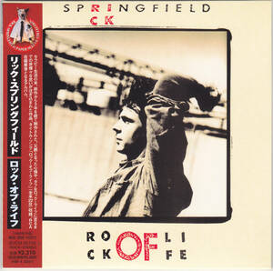 CD リック・スプリングフィールド - ロック・オブ・ライフ - 紙ジャケット仕様 BVCM-35155 帯付き RICK SPRINGFIELD ROCK OF LIFE