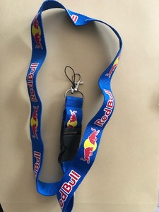 レッドブル　REDBULLロゴ　ブルー　青　ネックストラップ　送料サービス！　フォーミュラー1