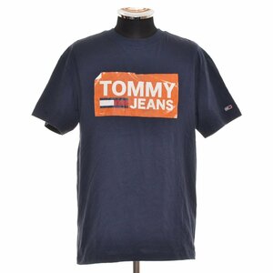 ◆499493 TOMMY JEANS トミーヒルフィガー ◇Tシャツ 半袖 サイズS メンズ ネイビー