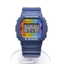 ●453728 CASIO カシオ ●デジタルウォッチ 腕時計 G-SHOCK WeLoveSurfing DW-5600SF-2JR メンズ ブルー_画像2