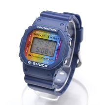 ●453728 CASIO カシオ ●デジタルウォッチ 腕時計 G-SHOCK WeLoveSurfing DW-5600SF-2JR メンズ ブルー_画像1