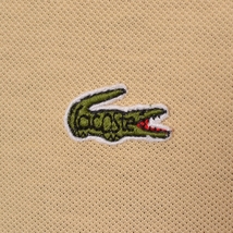 ●476910 LACOSTE ラコステ ●ポロシャツ 半袖 70s～80s ヴィンテージ サイズ3 メンズ イエロー_画像3