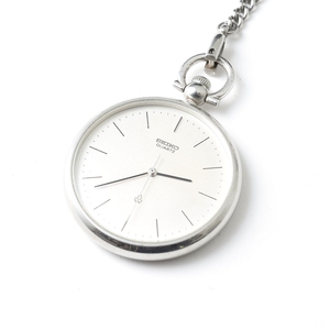 *479186 SEIKO Seiko * pocket watch size 37mm men's silver 