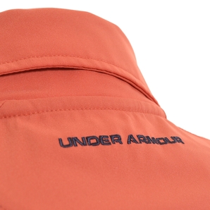 ●486588 UNDER ARMOUR アンダーアーマー UA ○半袖ポロシャツ サイズSM メンズ オレンジの画像3