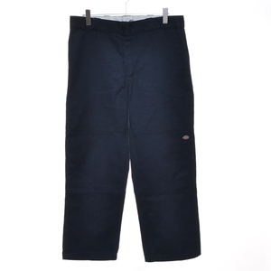 〇497651 Dickies ディッキーズ ○ワークパンツ ダブルニー チノパンツ Loose Fit サイズW94 メンズ ブラック