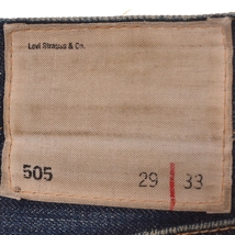 〇509511 LEVI'S リーバイス ○デニムパンツ ジーンズ サークルR サイズW29 メンズ 日本製 インディゴ_画像3