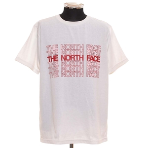 〇485323 THE NORTH FACE ノースフェイス ◯Tシャツ 半袖 NT31804 サイズXL メンズ ホワイト プリント