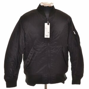 ◆510290 未使用品 UNIQLO ユニクロ ◆フライトジャケット MA-1 ブルゾン 459618 サイズS メンズ ブラック