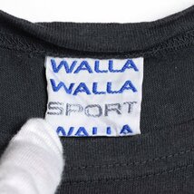 ◆508642 WALLA WALLA SPORTS ワラワラスポーツ ◆ノースリーブ カットソー シャツ USA製 サイズM レイヤード メンズ 日本製 グレー_画像4