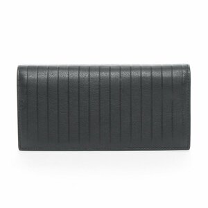 *478745 Dior HOMME Dior Homme folding in half long wallet leather long wallet en Boss border men's black gray 