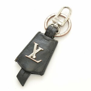 *415972 LOUIS VUITTON Louis Vuitton key holder M68020 leather men's black silver 