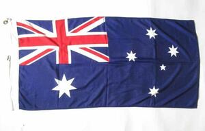 オーストラリア国旗/フラッグ/66cm×141cm/インテリア/写真館/ディスプレイ/店舗什器/背景生地/D128-71-4011