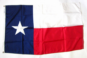 USA製/アメリカ/テキサス州旗/ナイロン/大型フラッグ/店舗什器やインテリアに/D137