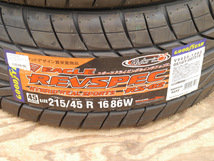 6未使用タイヤ2本セット②215/45R16 1421グッドイヤーREVSPEC RS-02イーグルGOODYEAR EAGLE自動車レブスペック モータースポーツ夏サマー_画像3