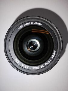 シグマ　SIGMA ZOOM 28-70mm F2.8 - 4 ソニー ミノルタ Aマウント　FRキャップ付　実際の撮影写真あり