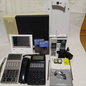 NX2S主装置（ユニット含む）と電話機セットとその他