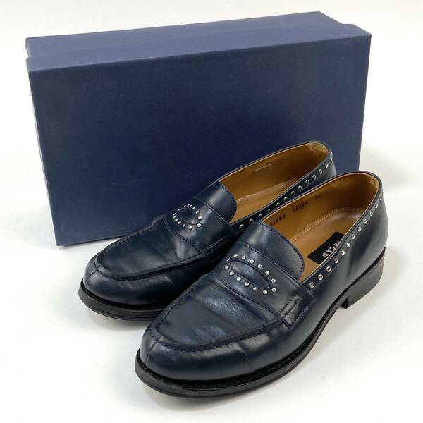 TA CA Si / タキャシ STUDS LOAFER / スタッズローファー 23-32-0185-232 7 1/2 SSM2820 ネイビー ペニーローファー BEAMS ビームス