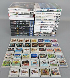 D24IB8 Nintendo Nintendo 3DS soft summarize 62 point Monstar Hunter Mario ranch monogatari paz gong large amount 