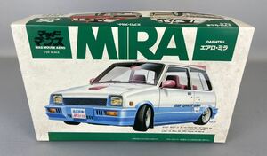 D25上I8 未組立 LS エルエス ダイハツ ミラ エアロ マッドマウス プラモデル AERO MIRA MAD MOUSE 1/20 旧車