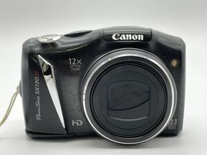 D3KG6 Canon キヤノン PowerShot パワーショット SX130 IS PC1562 デジカメ コンパクトデジタルカメラ 動作確認済み難あり