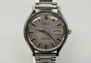 D18KE6 稼働品 SEIKO セイコー BUSINESS-A ビジネスA ラウンド デイデイト 8346-8000 自動巻き メンズ 腕時計 27石 