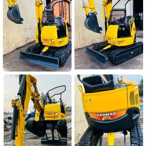 ヤンマー YANMAR ★ユンボ 油圧ショベル★Σブーム★B2-5★1541 H★新品シート★ゴムクローラー★ 2Tクラス★埼玉県★下取りOK★の画像6