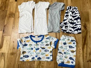 まとめ売り　UNIQLO 西松屋　男の子　パジャマ　水着　保育所 肌着