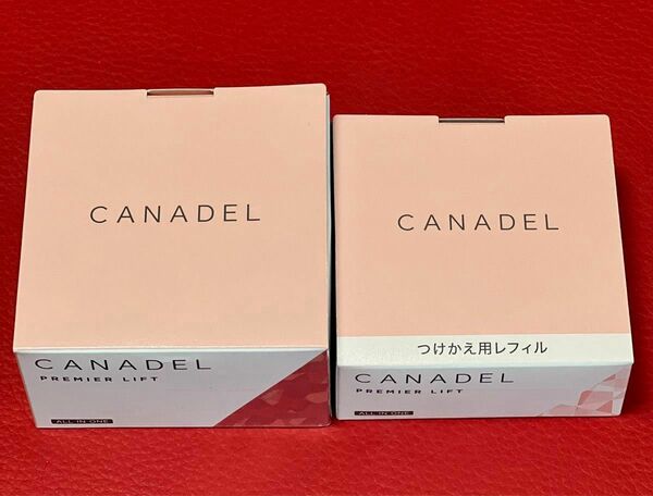 CANADEL カナデル プレミアリフト 58g×2個セット　本体&レフィル【新品未開封】 オールインワン 美容液ジェル　ハリ 