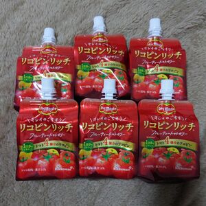 デルモンテ　きれいごちそう　リコピンリッチ　6個セット　ゼリー飲料　 パウチゼリー