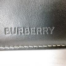 BURBERRY バーバリー TBロゴ 二つ折り財布 コンパクトウォレット 8059339 折り財布 カードケース ミニ財布 ブラック オレンジ マルチカラー_画像7