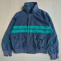 80s nautica competition ヴィンテージ セーリングジャケット マルチカラー ネイビー グリーン Vintage sailing JACKET 古着卸 売り切り_画像1