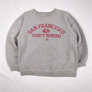 90s adidas team フォーティーナイナーズ NFL スウェット San Francisco 49ers Sweatshirt アディダス