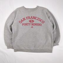 90s adidas team フォーティーナイナーズ NFL スウェット San Francisco 49ers Sweatshirt アディダス_画像1