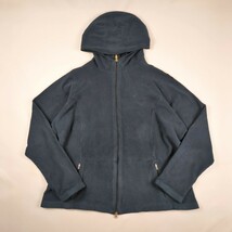 00s NIKE ナイキ Y2K フリース パーカー フーディー フリースパーカー VINTAGE 古着 古着卸 テック系 ワンポイント スウォッシュ_画像1