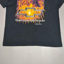 激レア 90s フルーツオブザルーム シボレー ヴィンテージTシャツ CHEVROLET Made In USA Vintage T Shirt _画像6