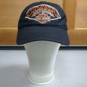 希少 ハーレーダビットソン ロゴ刺繍 コットンキャップ HARLEY DAVIDSON CAP HAT Vintage Florida
