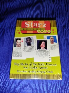 Starz　BEHIND　barz Mug Shots of the Rich. Famous and Under 逮捕写真トランプ　未開封