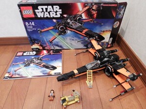 LEGO レゴ スター・ウォーズ 75102 ポーのXウィング・ファイター 純正品 フィグ欠品あり 説明書