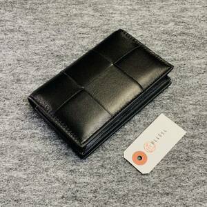  largish card-case card-case lambskin mesh card inserting ticket holder card holder original leather new goods unused free shipping men's 