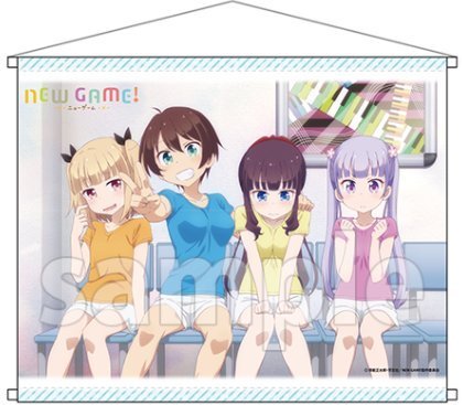 2025年最新】Yahoo!オークション -new game! タペストリーの中古 2025年最新】Yahoo!オークション -new game! タペストリーの中古