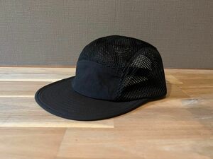 5パネルメッシュジェットキャップ UL 5panel cap ブラック jet mesh black 黒 ブラック フリーサイズ