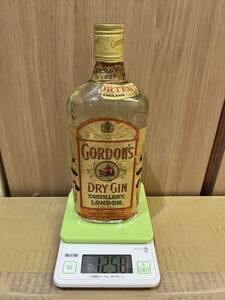  rare old sake!! not yet . plug Gordon do Rizin Old bottle 750ml 47 times GORDON'S DRY GIN Spirits 