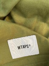 美品 WTAPS ダブルタップス LONG SLEEVE SPEC 1 TEE 191ATDT-CSM14SPEC. DESIGN LS 01グリーン サイズ 3_画像3