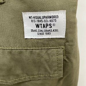 美品 WTAPS ダブルタップス 19AW JUNGLE STOCK/TROUSERS.COTTON.CANVAS ジャングルストックカーゴパンツ サイズ 3の画像5