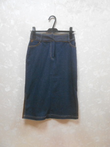 113 Morgan MORGAN! Denim manner tight skirt beautiful goods 