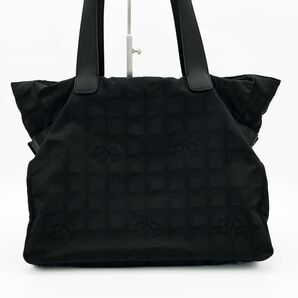 CHANEL シャネル ニュートラベルライン GM トートバッグ 黒